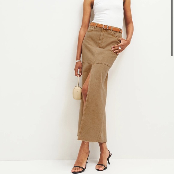 Tazz Maxi Denim Skirt - Picture 3 of 4